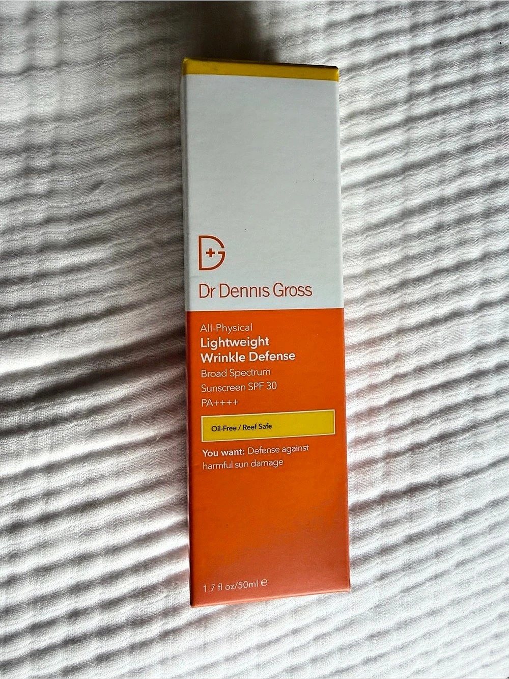 Dr Dennis Gross All Physical Lightweight Wrinkle Defense Broad Spectrum NEW
